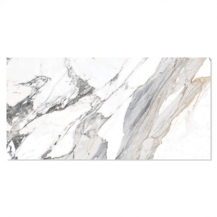 Marmor Klinker Arabescato Vit Matt 30x60 cm-1